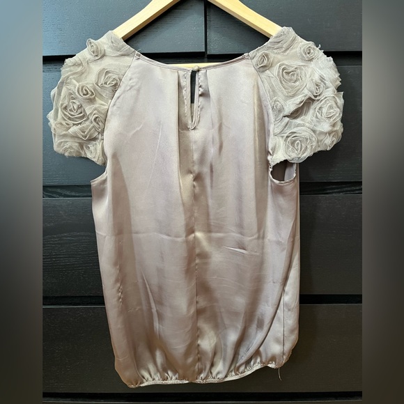 Dressy Cap-Sleeve Blouse - Picture 2 of 6